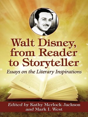 cover image of Walt Disney, from Reader to Storyteller